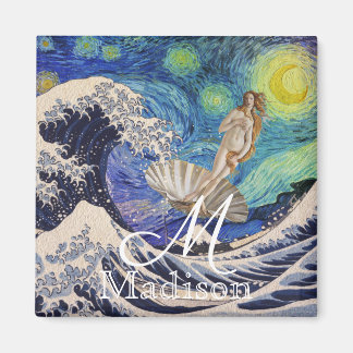 Imã O Nascimento de Vênus na Onda Excelente