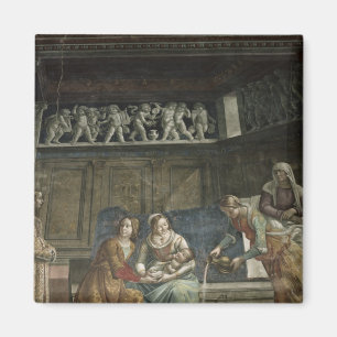 Imã O nascimento do Virgin, 1485-90