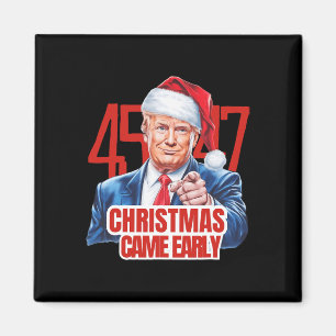 Imã O Natal Chegou Engraçado O Donald Trump Papais noe