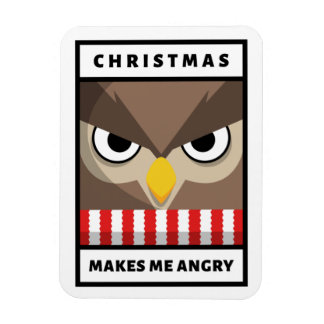 Ímã O Natal Me Deixa Zangado