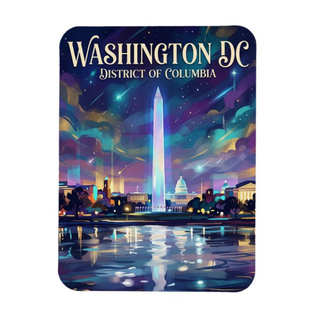 Ímã O National Mall EUA (Vertical)