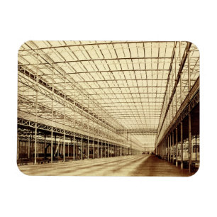 Ímã O Nave no palácio de cristal, Hyde Park, em març