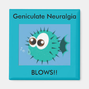 Imã O Neuralgia geniculado funde o ímã