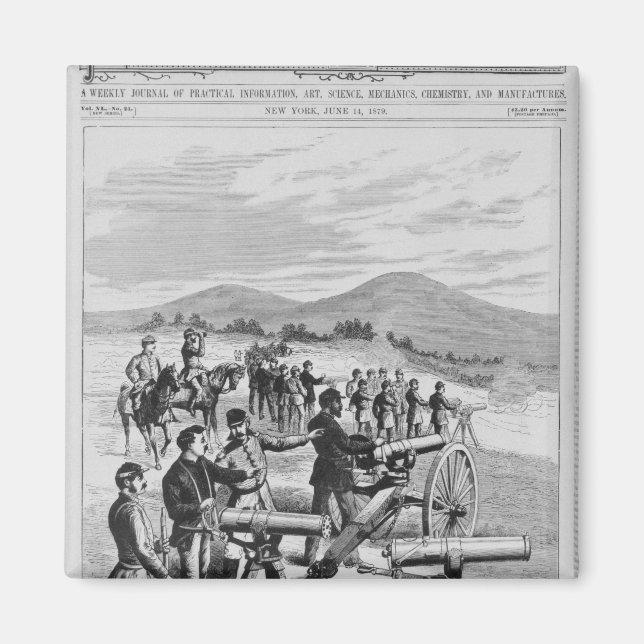 Imã O novo modelo Gatling Gun (Frente)