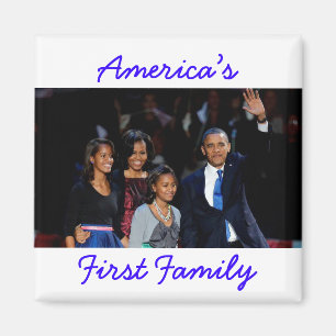 Imã O Obamas: Ímã da família de América ø
