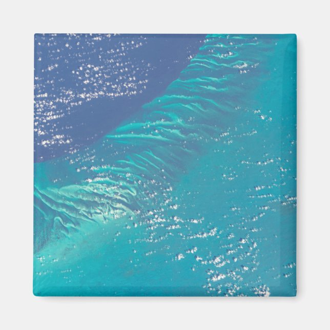 Imã O Oceano Atlântico Ao Largo Da Costa Das Baamas (Frente)