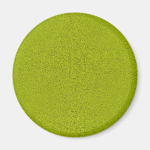 Imã O olhar do Snuggly Chartreuse Green Suede