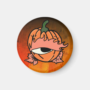 Imã O Olho Sonolento da Pumpkin Spooky