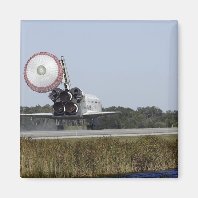 Imã O ônibus espacial Atlantis desfaz sua calha de arr (Frente)