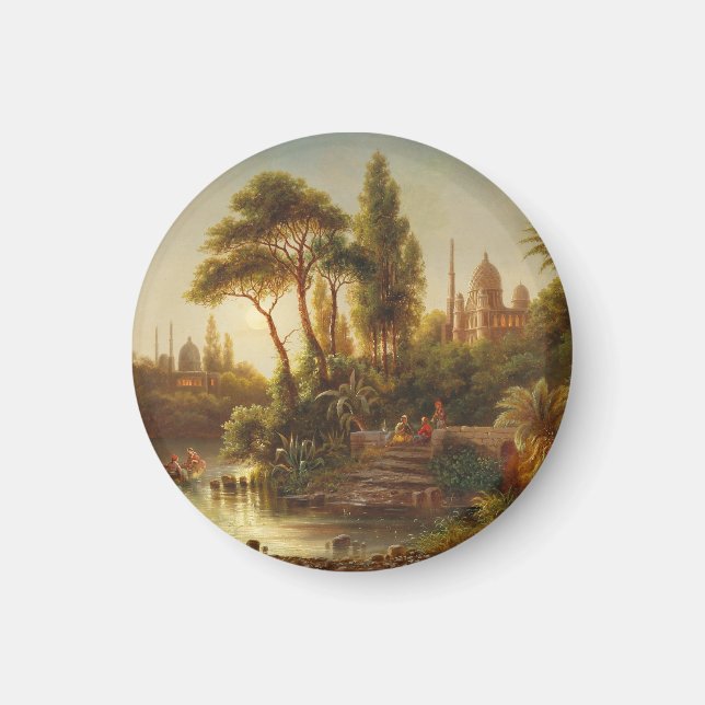 Imã O Oriente na Luz da Noite - Albert Rieger (Frente)