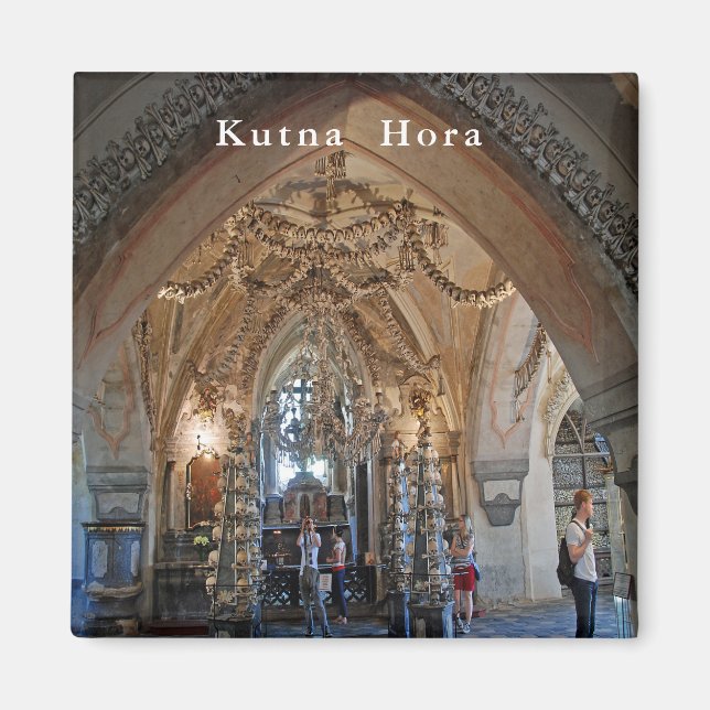 Imã O ossuário em Sedlec ou a Igreja de Todos os Santo (Frente)