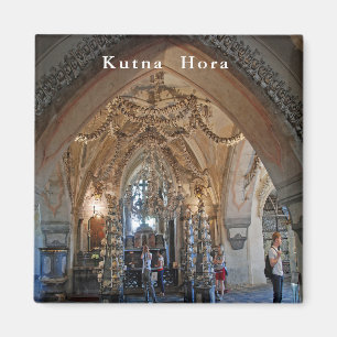 Imã O ossuary em Sedlec ou na igreja de todos os Saint