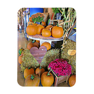 Ímã O outono abençoa o Mímã do Halloween Pumpkins