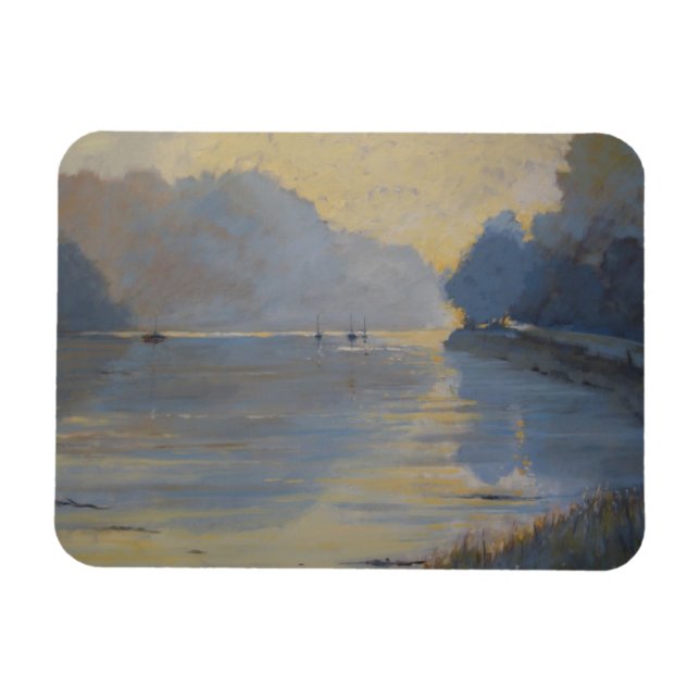 Ímã O outono de Creek (Horizontal)