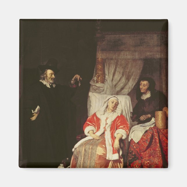Imã O paciente e o médico, 1660 (Frente)