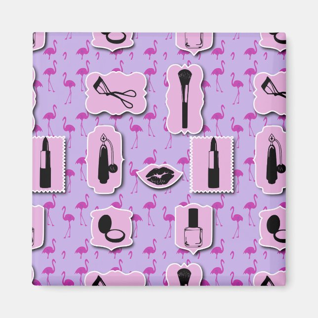 Imã O padrão de logotipo Cosmético necessário (Frente)