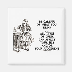 Imã O país das maravilhas seja cuidadoso o que você