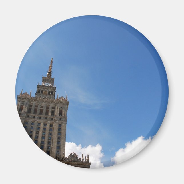 Imã O Palácio da Cultura e da Ciência (Frente)