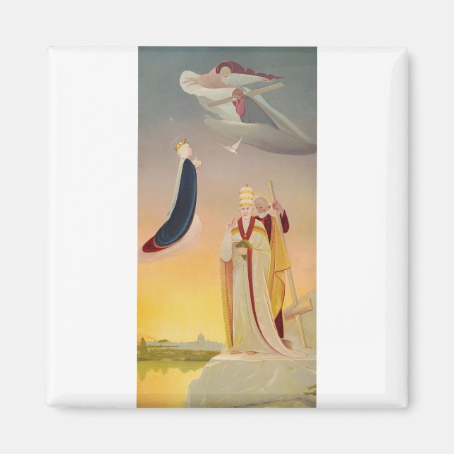 Imã O Papa de Roma, Virgem Maria e Jesus (Frente)