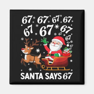 Imã O Papai Noel Diz 67 Piadas de Natal Six Seven Meme
