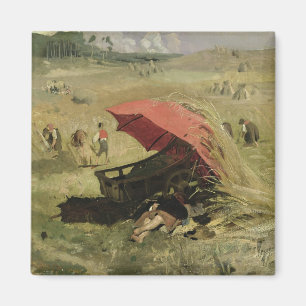 Imã O pára-sol vermelho, c.1860