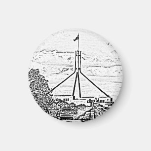 Imã O parlamento australiano - Canberra