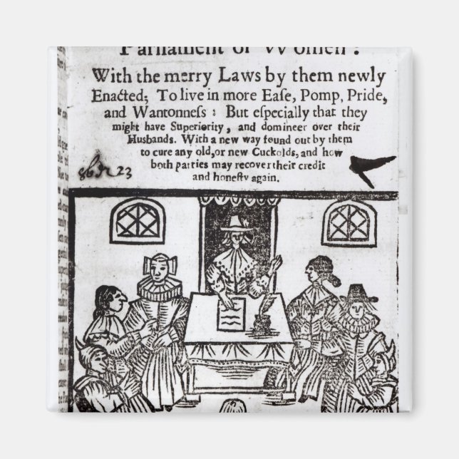 Imã O Parlamento das Mulheres, 1656 (Frente)