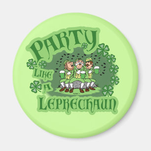 Imã O partido gosta de um ímã do Leprechaun