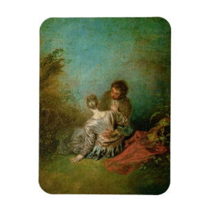 Ímã O pas de falso, c.1717 (óleo em canvas)