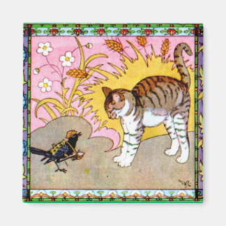Imã O Pássaro encontra o Gato