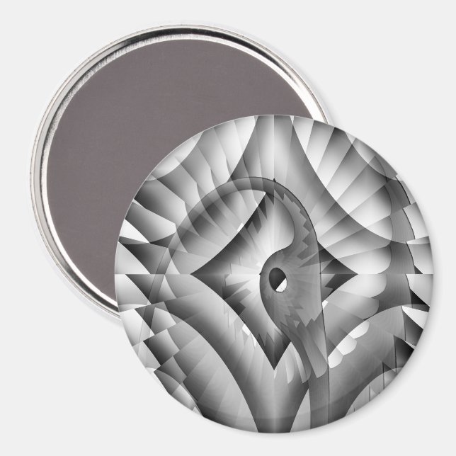 Imã O pássaro prateado.....  (Front/Back)