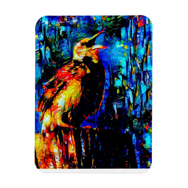 Ímã O pássaro Solitário 2 (Vertical)