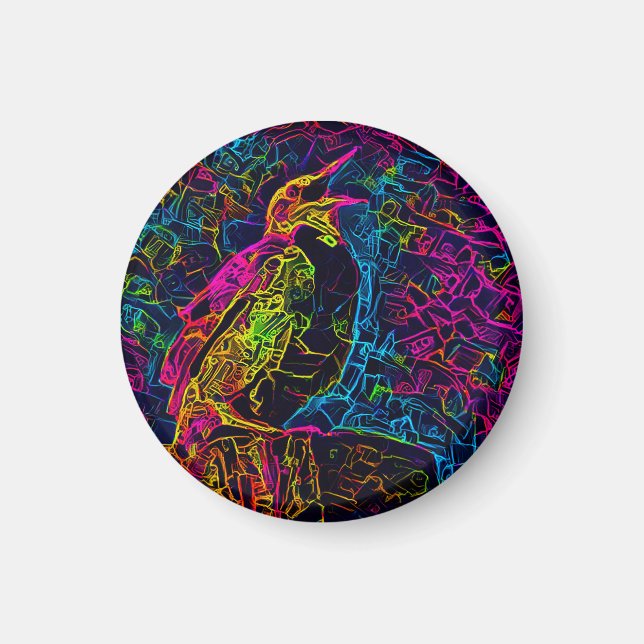 Imã O pássaro Solitário 3 (Frente)