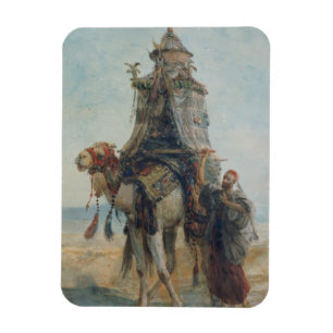 Ímã O passeio do deserto, 1839 (w/c no papel)