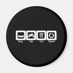 Imã O passeio do sono come a repetição