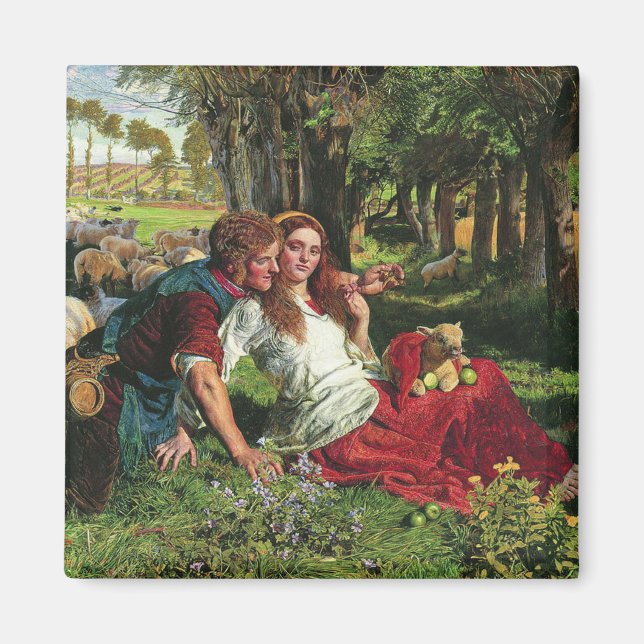 Imã O Pastor e seu Namorada (de Holman Hunt) (Frente)
