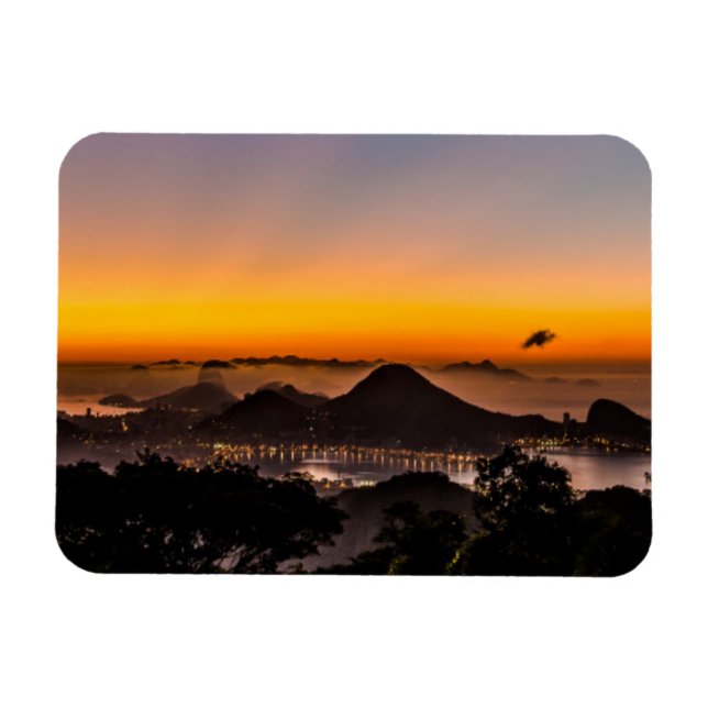Ímã O Pavilhão Chinês, Rio De Janeiro, Brasil (Horizontal)