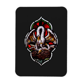 Ímã O Pelicano como símbolo cristão