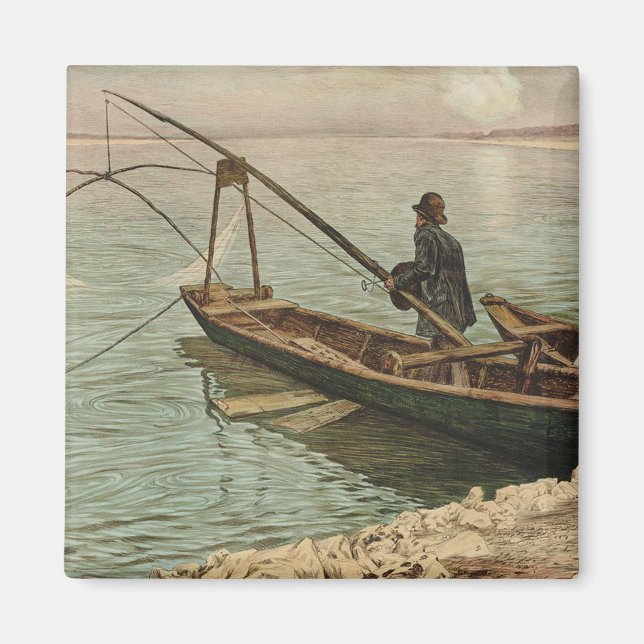 Imã O pescador (por Max Kurzweil) (Frente)