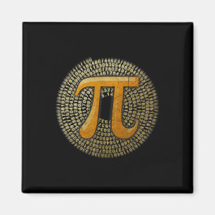 Imã O Pi Oficial 3.14 Espiral Por Dia Para Nerd Matemá