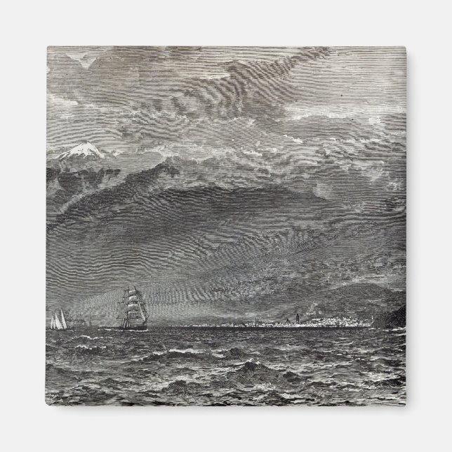 Imã O Pico de Teneriffe, Sante Cruz (Frente)