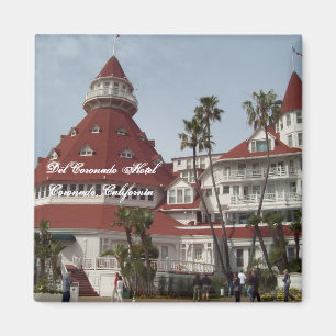 Imã O Pin do quadrado do hotel de Del Coronado
