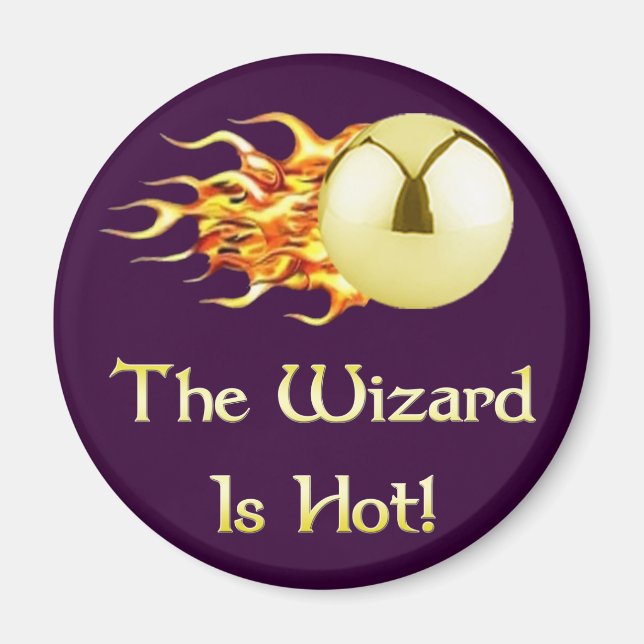 Imã O Pinball Wizard Está Quente (Frente)