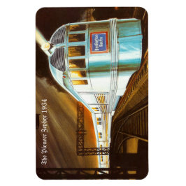 Ímã O Pioneer Zephyr 1934 Premium Flexi Magnet