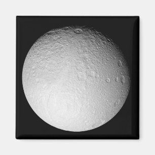 Imã O Polo Sul da Lua de Saturno Tethys