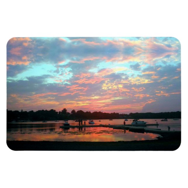 Ímã O pôr do sol na curva (Horizontal)