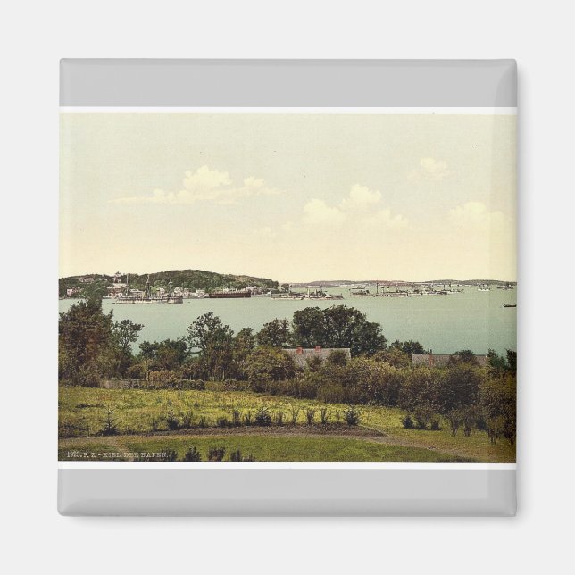 Imã O porto, II., Kiel, Schleswig-Holstein, Alemanha (Frente)