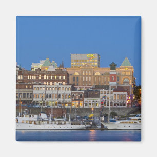 Imã O porto interior da Colúmbia Britânica Vitória