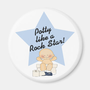 Imã O Potty gosta de uma estrela do rock