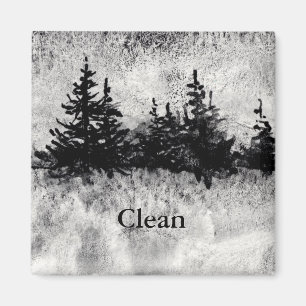 Imã O prato "Dia das Cinzas" era um íman da arte aqua